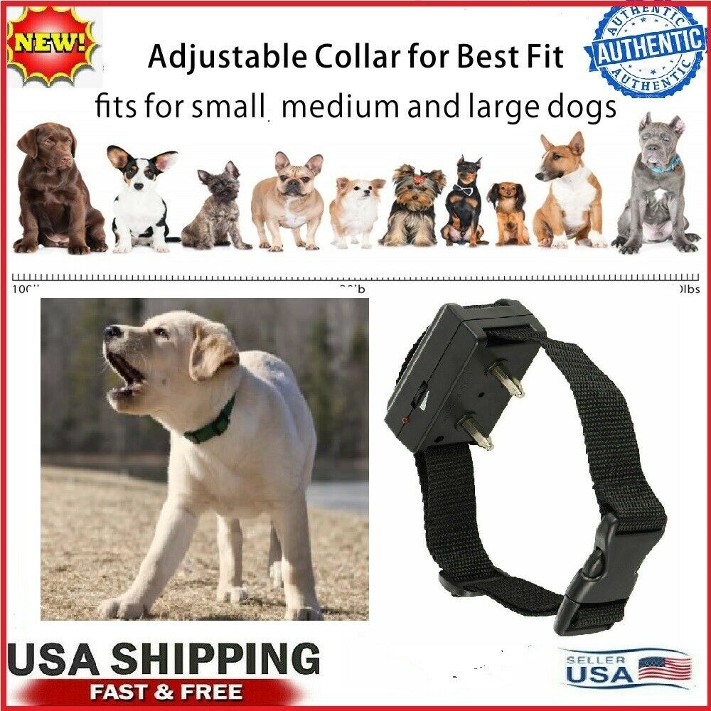 Anti Bark barking Shock Control Collar AUTOMATIC device Small Medium Large Dog