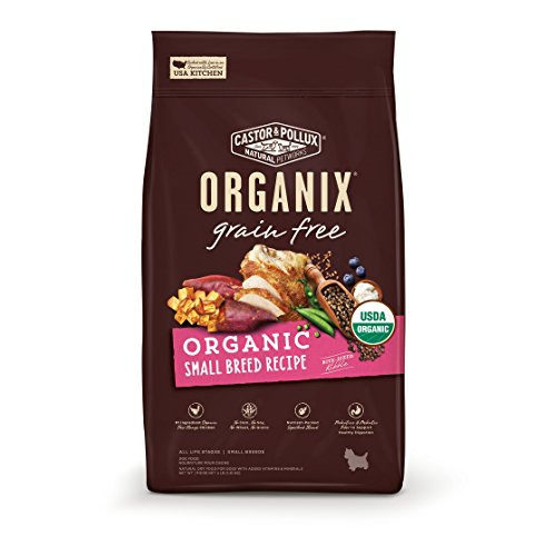 Castor & Pollux, Organix Grain Free, Organic Small Breed Recipe, Dry Dog Food
