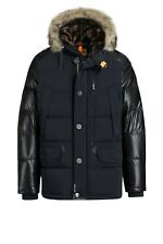 NWT "Parajumpers Dhole" - SPECIAL EDITION BLACK - LEATHER JACKETS FOR MEN