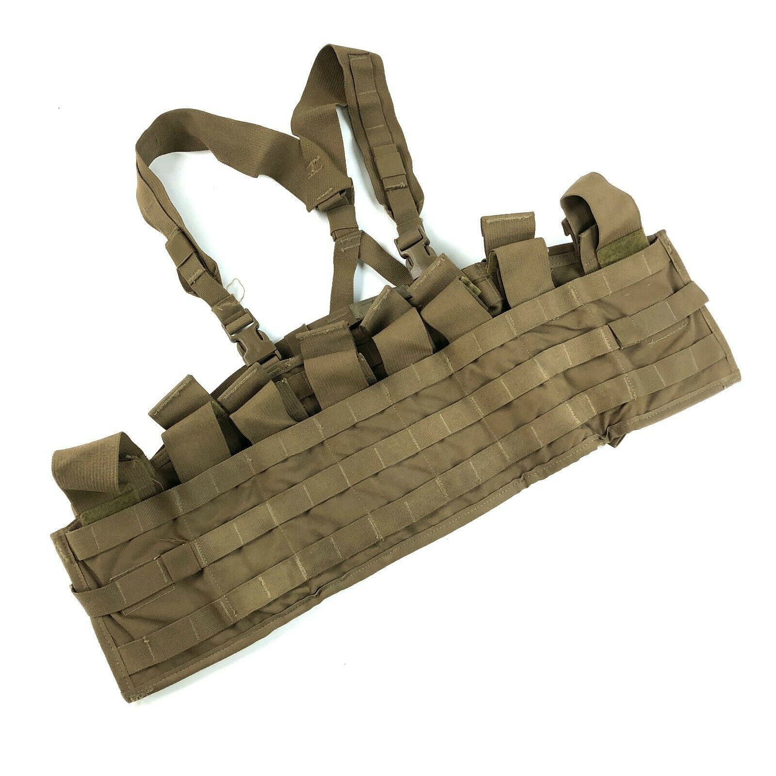 USMC Tactical Assault Panel TAP Chest Rig Coyote Brown MOLLE Marine Corps