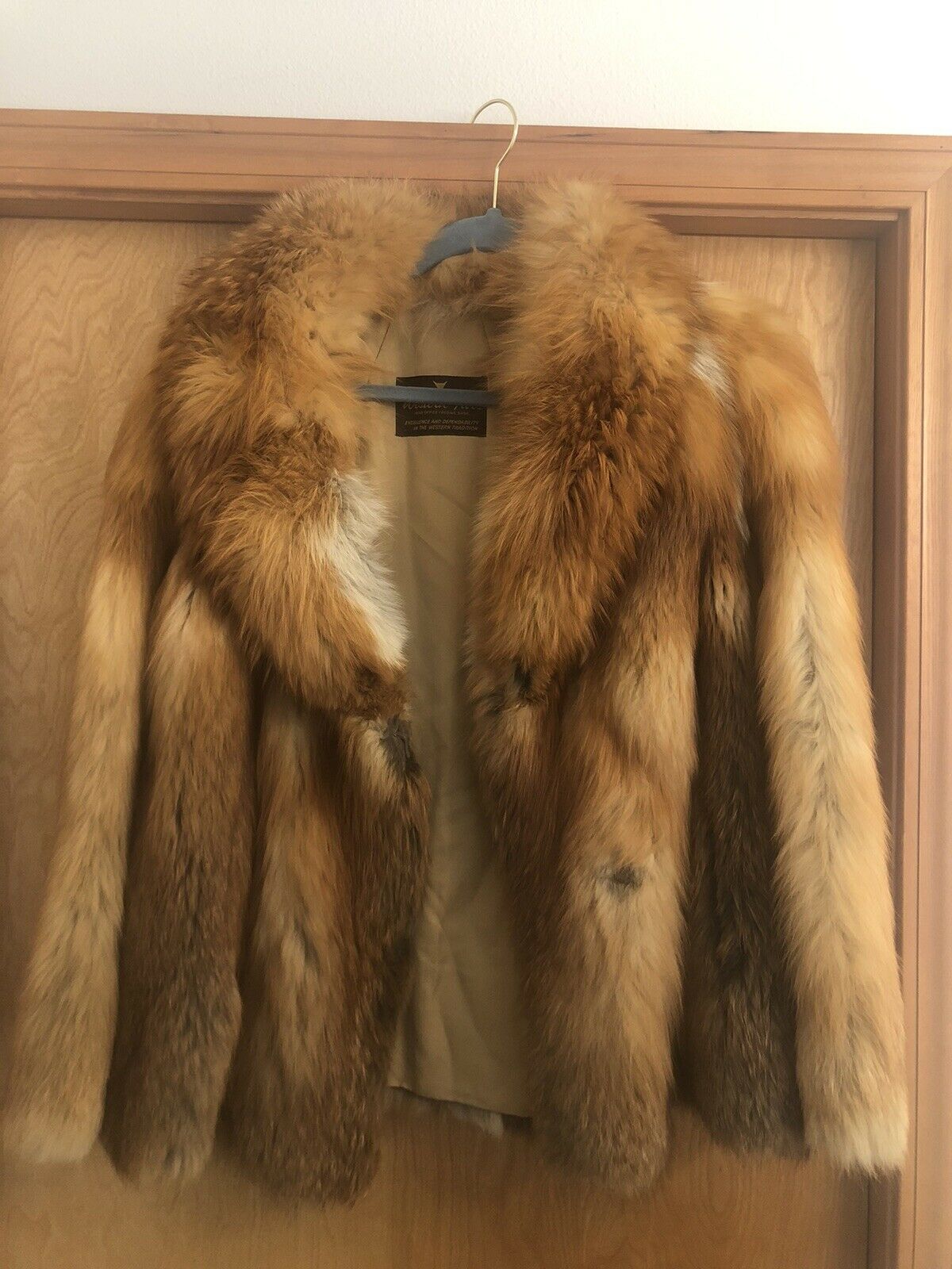Western Furs Canadian Red Fox Fur Coat